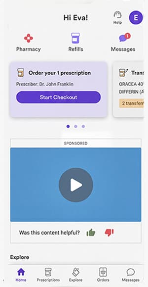 NimbleRx mobile app preview